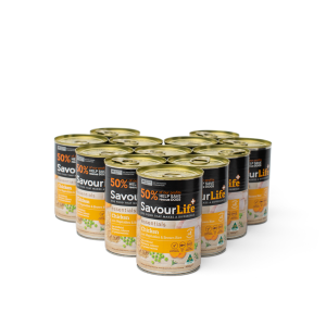 SavourLife - Wet Food Tins - Adult Dog - Essentials