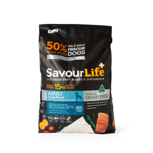 SavourLife - Adult Dog Large Breed - GRAIN FREE - Australian Ocean Fish & Salmon