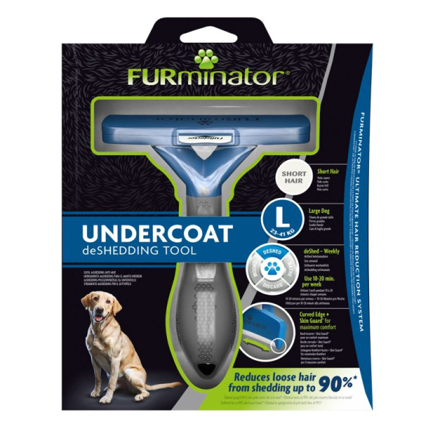 FURminator - Undercoat Deshedding Tool - Short Hair Dog