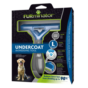 FURminator - Undercoat Deshedding Tool - Long Hair Dogs