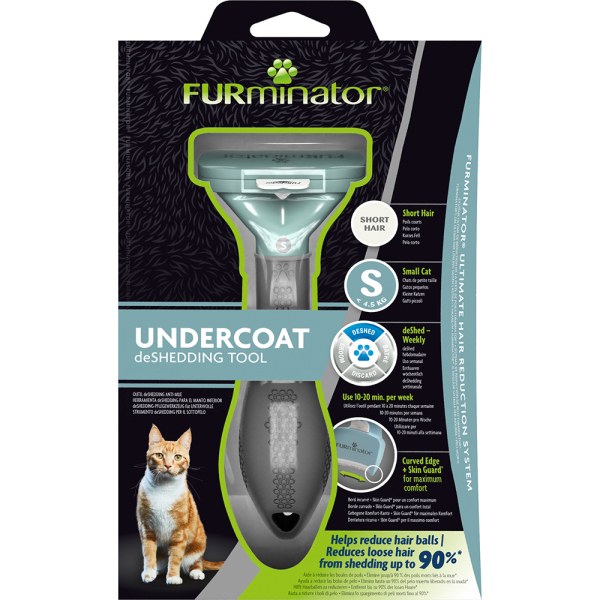 FURminator - Undercoat Deshedding Tool - Short Hair Cat