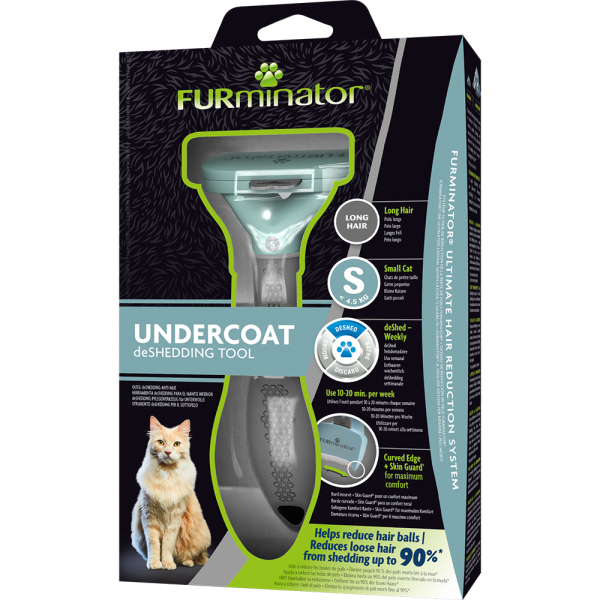 FURminator - Undercoat Deshedding Tool - Long Hair Cat - Image 2