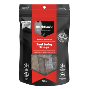 Black Hawk - Premium Dog Treats - Jerky Straps