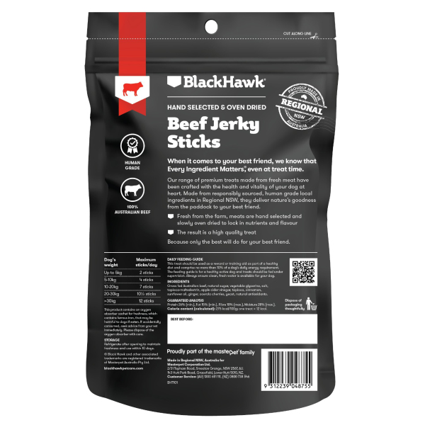 Black Hawk - Premium Dog Treats - Jerky Sticks - Image 2