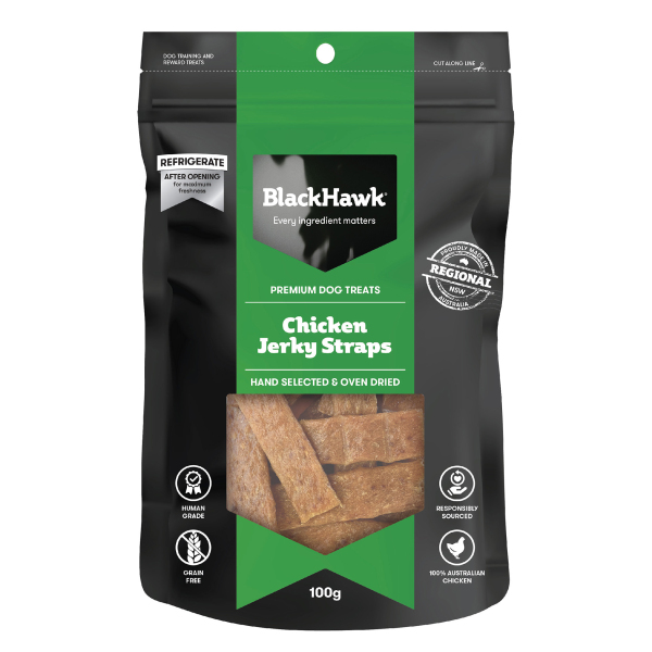 Black Hawk - Premium Dog Treats - Jerky Straps - Image 2