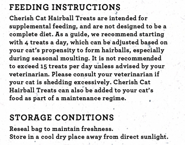 Cherish - Hairball Control Treats - Image 5