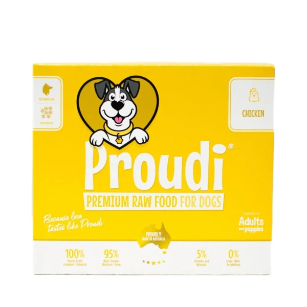 Proudi - Super Premium Raw Food for Dogs - Chicken - Image 2