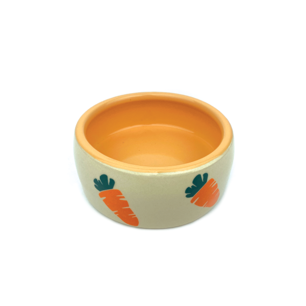 Pipsqueak - Ceramic Bowl - Carrot - Image 3