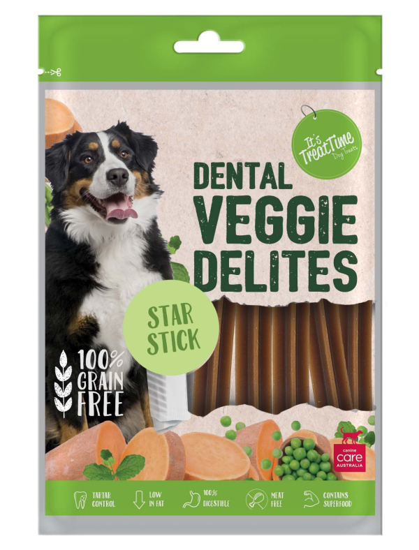 It's Treat Time - Dental Veggie Delights - Star Stick - Image 2