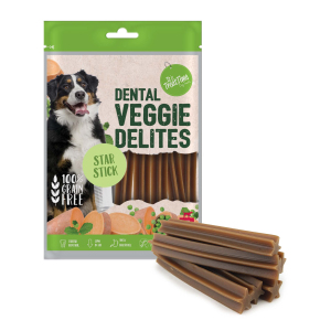 It's Treat Time - Dental Veggie Delights - Star Stick