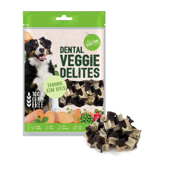 It's Treat Time - Dental Veggie Delights - Training Star Bites