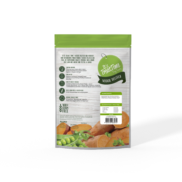 It's Treat Time - Dental Veggie Delights - Toothbrush Small - Image 3