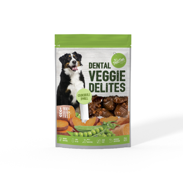 It's Treat Time - Dental Veggie Delights - Crocodile Small - Image 2