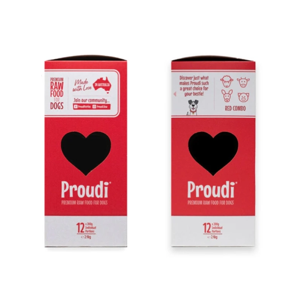 Proudi - Super Premium Raw Food for Dogs - Red Combo - Image 5