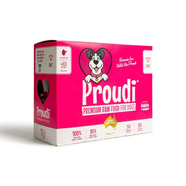 Proudi - Super Premium Raw Food for Dogs - Beef - Image 3