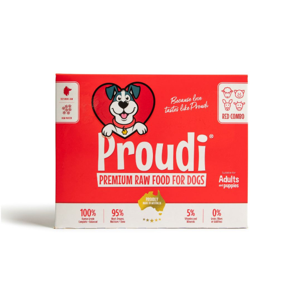 Proudi - Super Premium Raw Food for Dogs - Red Combo - Image 3