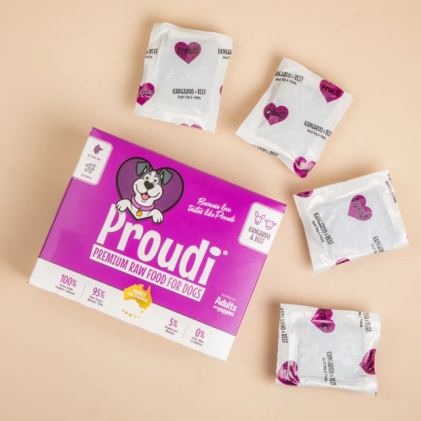 Proudi - Super Premium Raw Food for Dogs - Kangaroo & Beef - Image 6