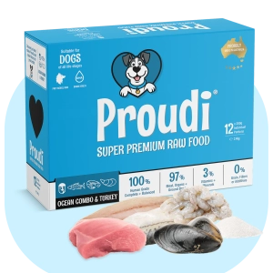Proudi - Super Premium Raw Food for Dogs - Ocean Combo & Turkey