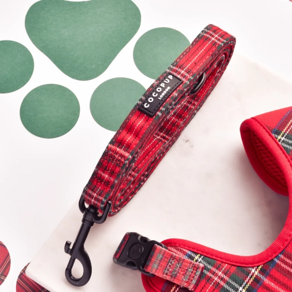 Cocopup London - Dog Lead - Tartan