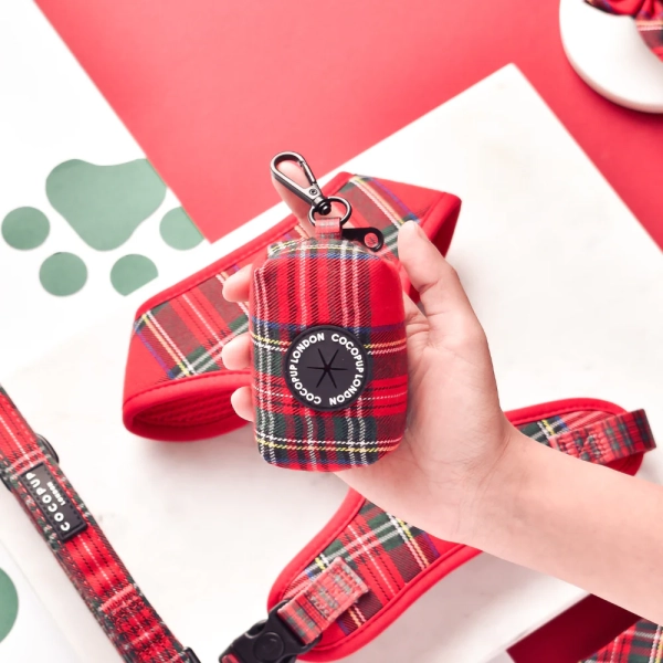 Cocopup London - Poop Bag Holder - Tartan - Image 2