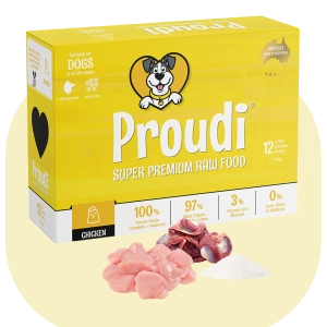 Proudi - Super Premium Raw Food for Dogs - Chicken
