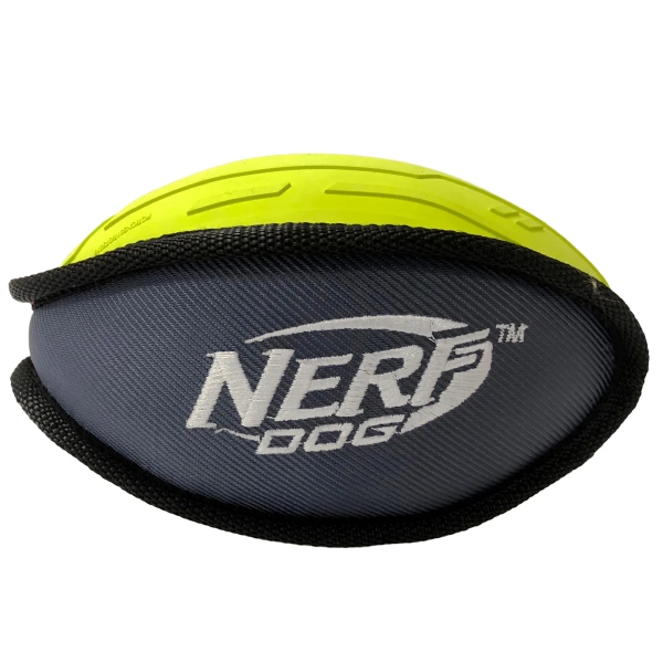 NERF DOG - Rubber/Nylon Plush Football - Image 2