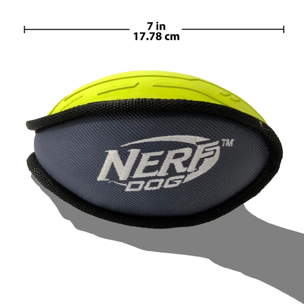 NERF DOG - Rubber/Nylon Plush Football - Image 4