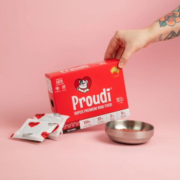 Proudi - Super Premium Raw Food for Cats - Red Combo - Image 2
