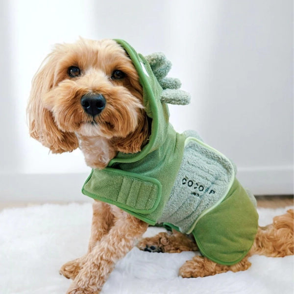 Cocopup London - Dinopup Drying Robe - Image 4