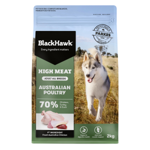 Black Hawk - Adult Dog - High Meat - Australian Poultry