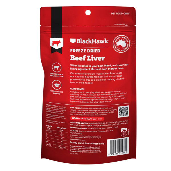 Black Hawk - Premium Dog Treats - Freeze Dried - Image 2