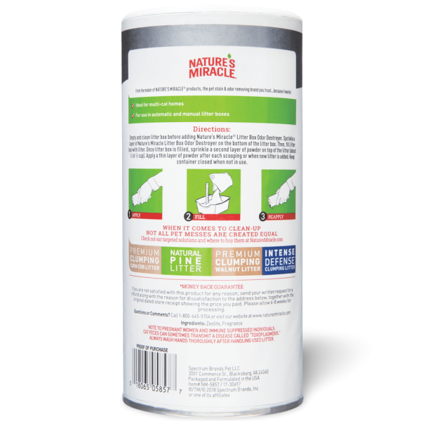 Nature's Miracle - Litter Deodorizing Powder - Image 2